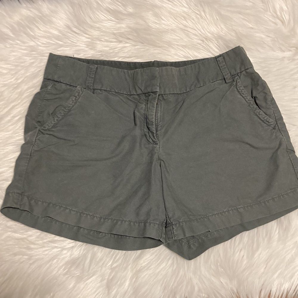 J. Crew - Gray/Muted Olive Green  shorts size 8